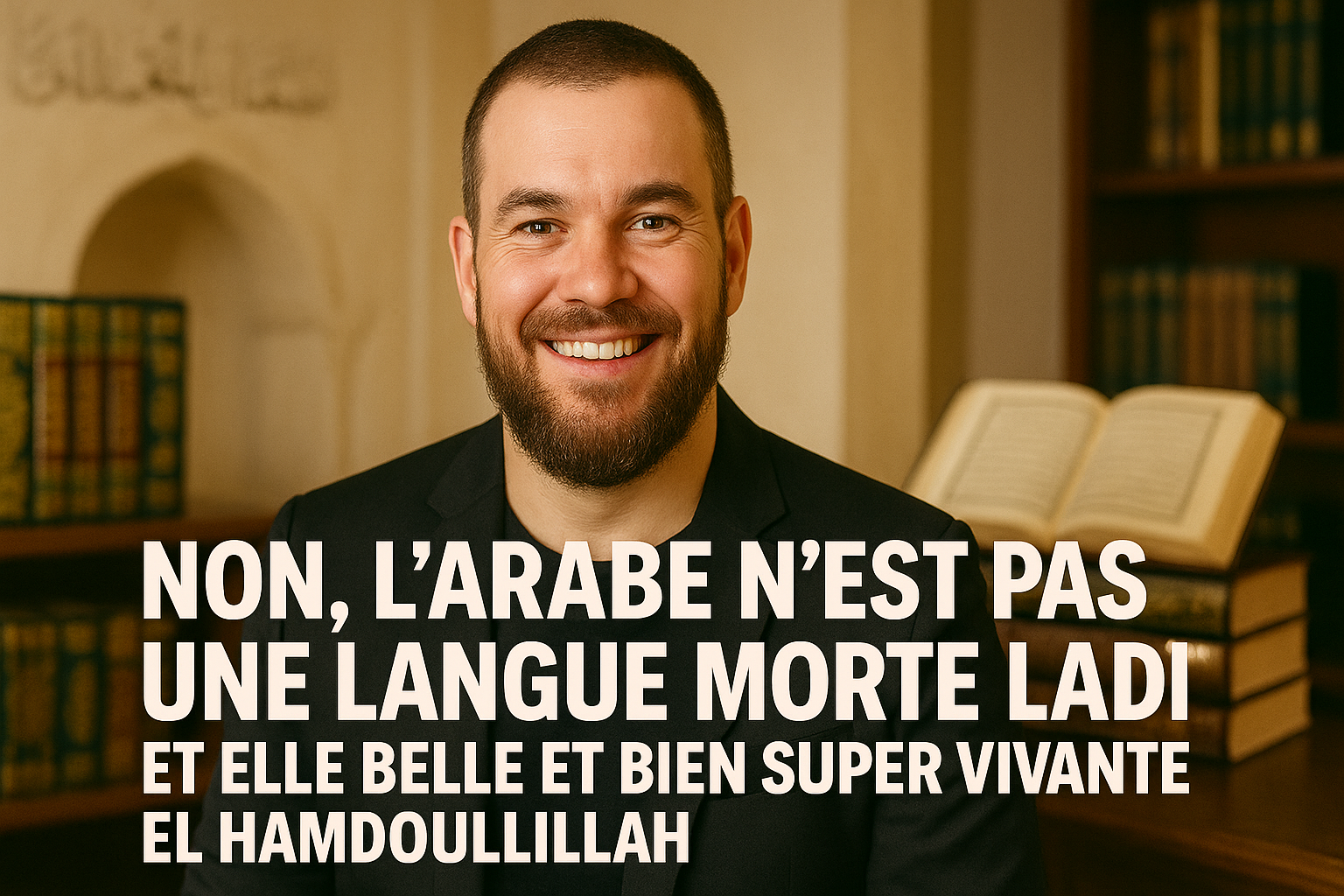 Non, Non Lady, l'Arabe n'est pas une langue morte !