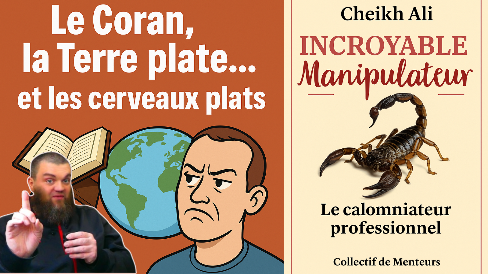 Le Coran, la Terre plate… et les cerveaux plats