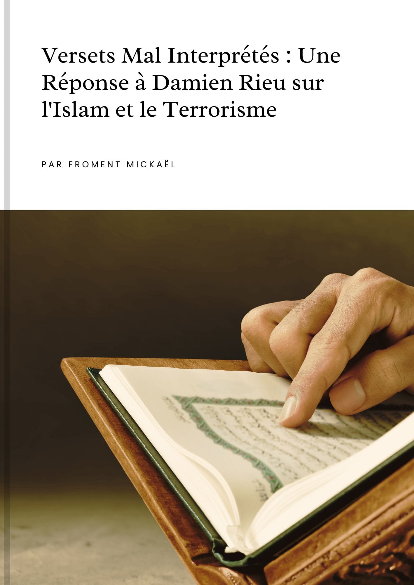 Damien Rieu ne comprend absolument rien du Coran...