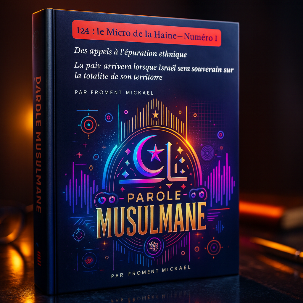 I24 : le micro de la haine – n°1 : Des appels à l’épuration ethnique - PDF à télécharger