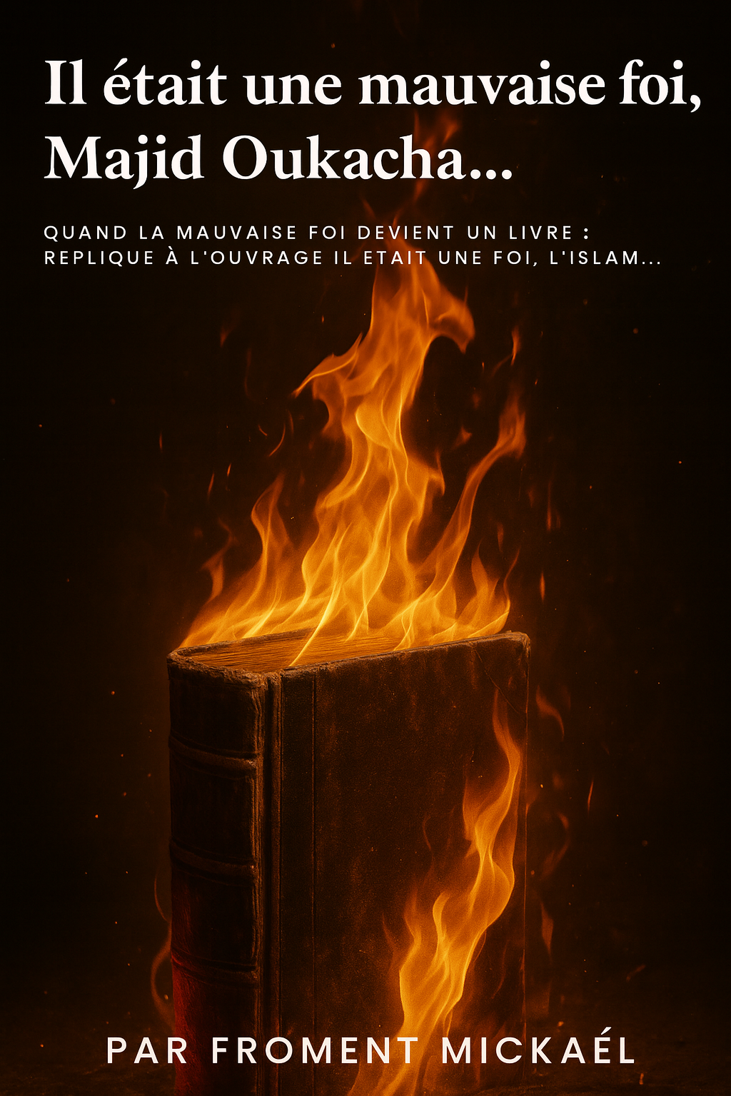 Le retour du livre-réponse à Majid Oukacha : une excellente nouvelle el Hamdoullillah