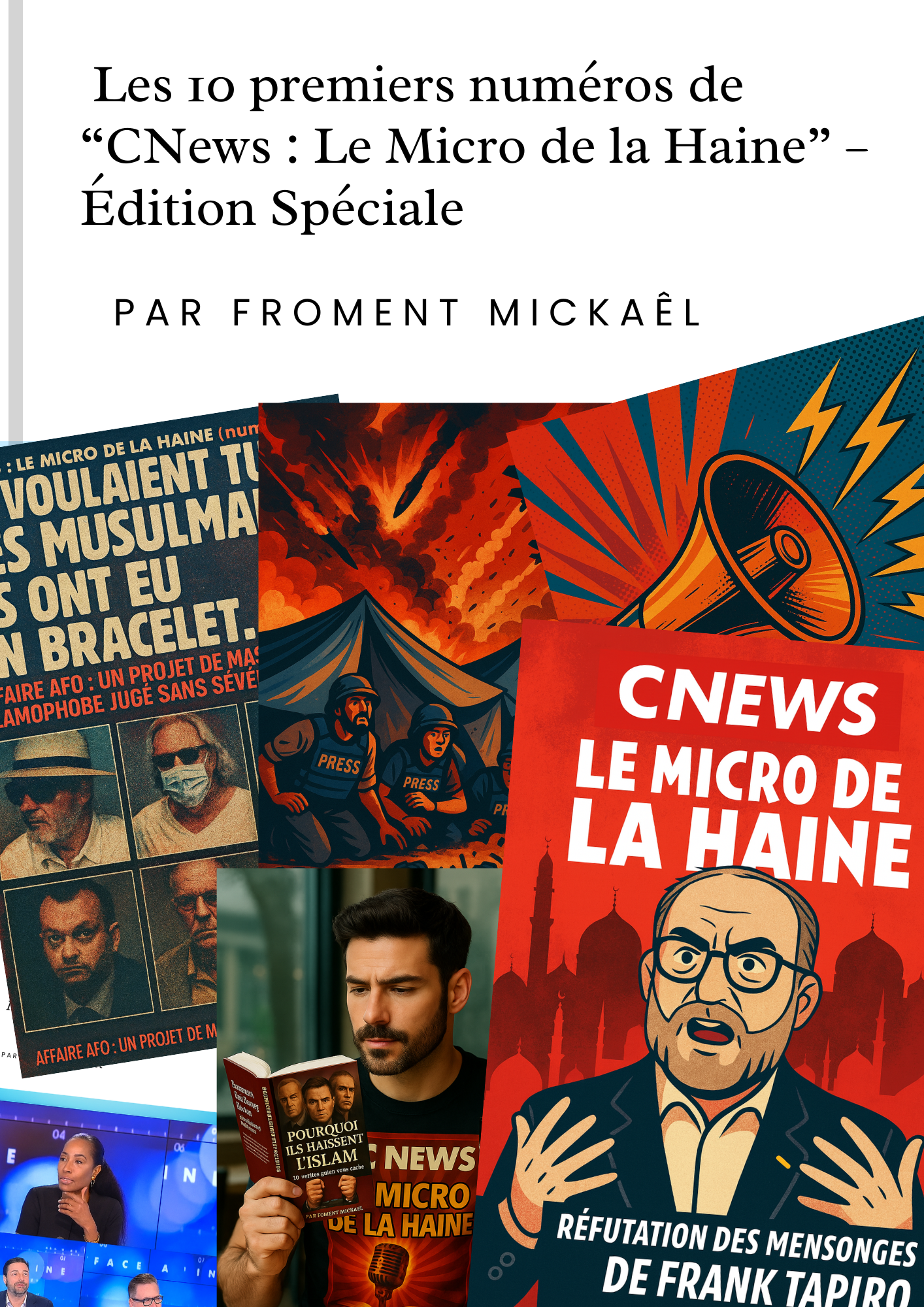 Les 10 premiers numéros de “CNews : Le Micro de la Haine” – Édition Spéciale