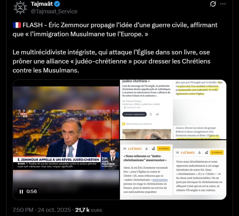 Propagande islamophobe en France : quand les médias banalisent la haine