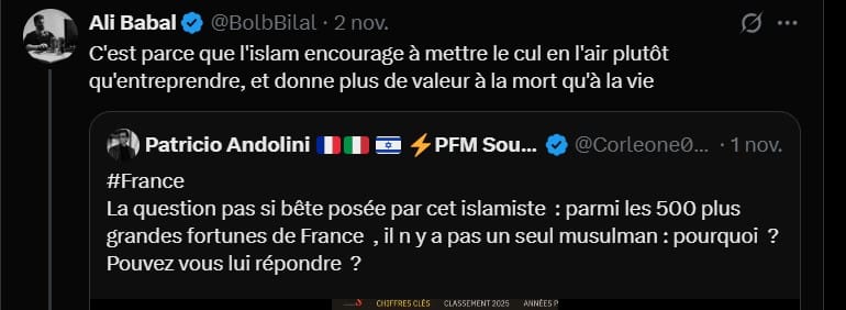 Réfutation d’Ali Babal : quand la haine remplace la pensée