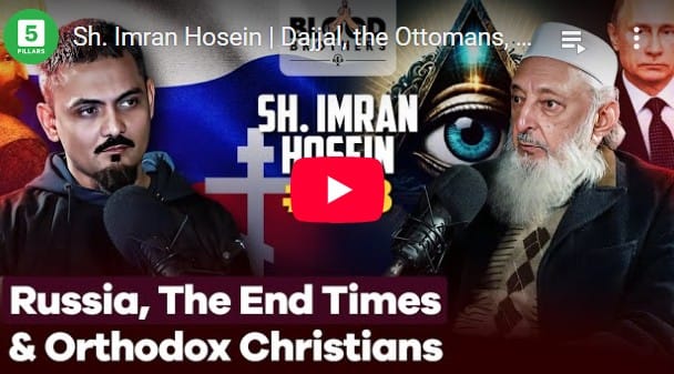 Imran Hussein, se permet de qualifier le hadith Authentique de la prise de Constantinople d’« amas d’ordures »