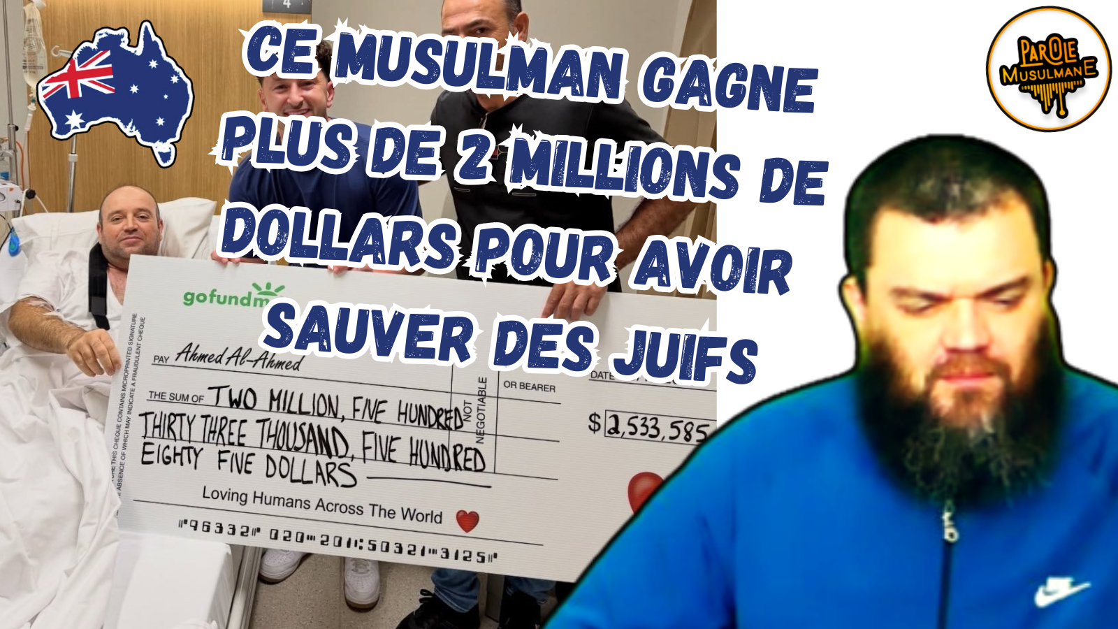 Ce Musulman Gagne Plus De 2 Millions De Dollars Pour Avoir Sauver Des Juifs contre un kharidjite