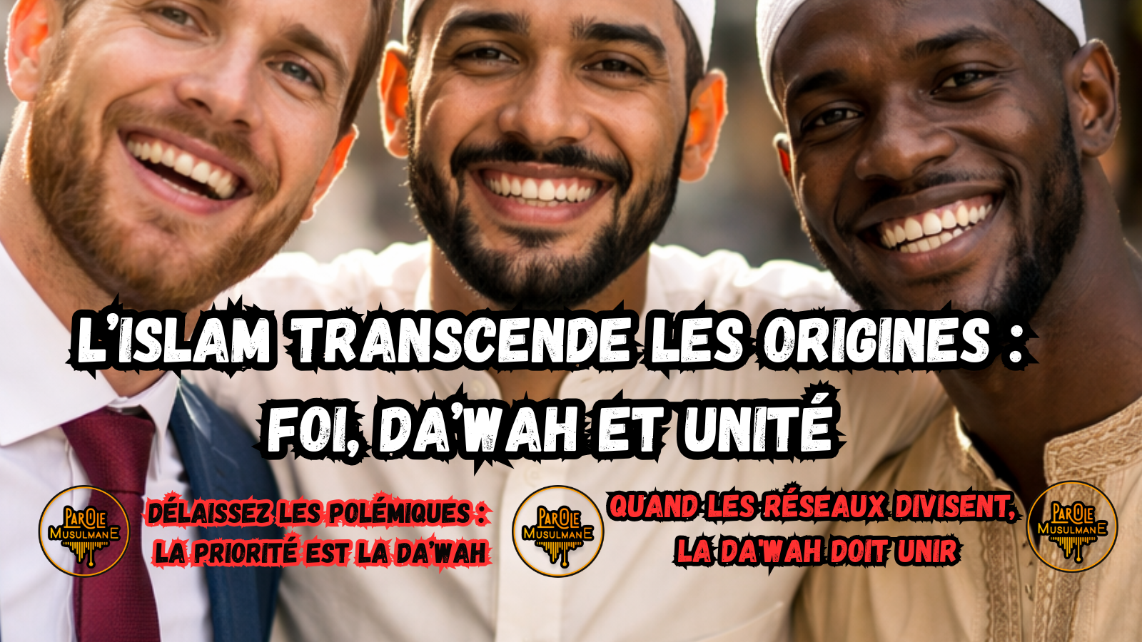 Un Islam fantasmé autour d'une seule origine ! L’Islam Transcende Les Origines : Foi, Da’wah et Unité